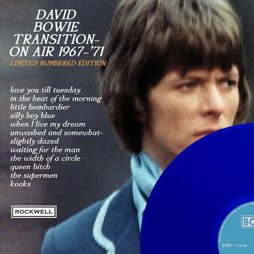David Bowie -Transition On Air 1967- '71 [LP] Limited Blue Colored Vinyl (import)