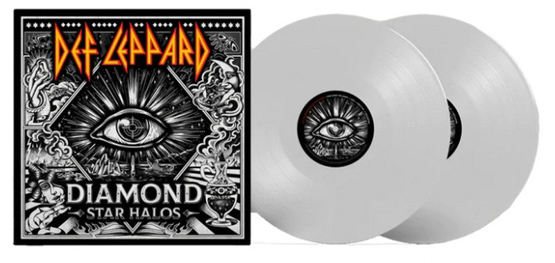 Def Leppard - Diamond Star Halos [2LP] (Clear Vinyl) (limited) First New Studio LP Since 2015!