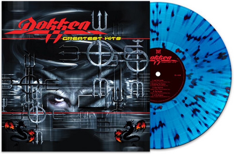 Dokken - Greatest Hits [LP] (Limited Black & Blue Splatter Colored Vinyl, limited)