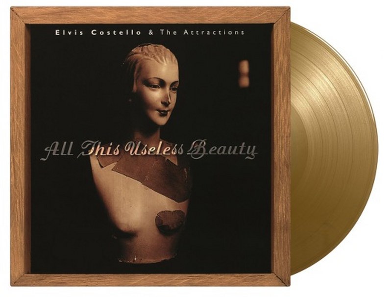 Elvis Costello & The Attractions - All This Useless Beauty [LP] (LIMITED GOLD 180 Gram Audiophile Vinyl, insert, numbered to 2500, import)