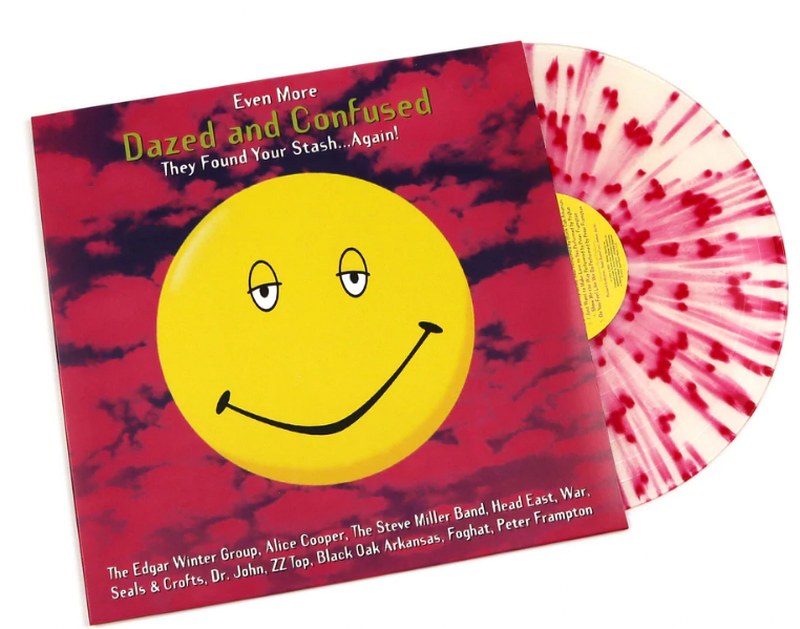 Even More Dazed And Confused (Soundtrack) [LP] (White with Red Splatter ''Bloodshot Eyes'' Vinyl)