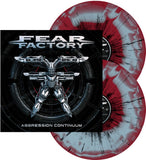 Fear Factory - Aggression Continuum [2LP] (Red & Blue Swirl with Black Colored Vinyl, limited)