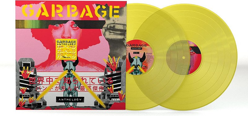 Garbage - Anthology [2LP] (Transparent Yellow Vinyl, brand new artwork, liner notes, import)