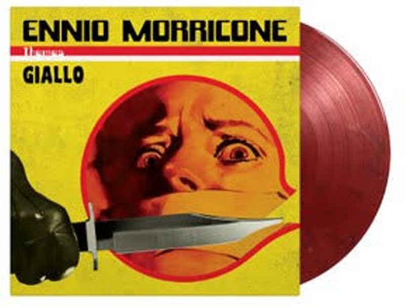 Ennio Morricone - Themes: Giallo [2LP] (LIMITED 'BLOODY & BLACK MARBLED' 180 Gram Audiophile Vinyl, 4 pg insert, gatefold with silver foil spot varnish, numbered to 1500)