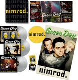 Green Day - Nimrod [5LP] (Silver Vinyl, 25th Anniversary Edition, unreleased tracks, 20 page 12x12 book, poster, patch, exclusive slipmat, backstage pass, numbered/limited) (limited)