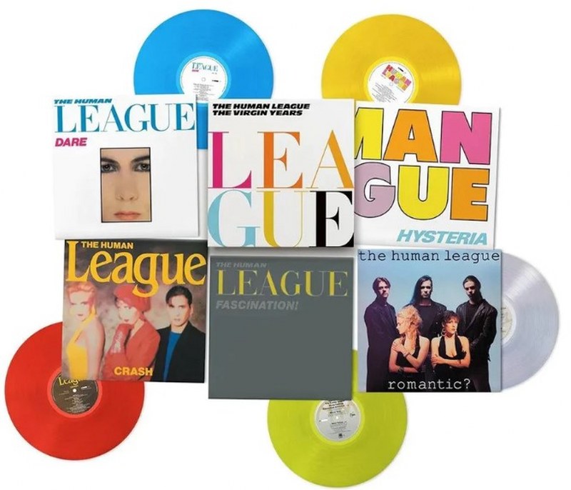 Human League, The - The Virgin Years [5LP Boxset] (Colored 180 Gram Vinyl, housed in sturdy box, poster)