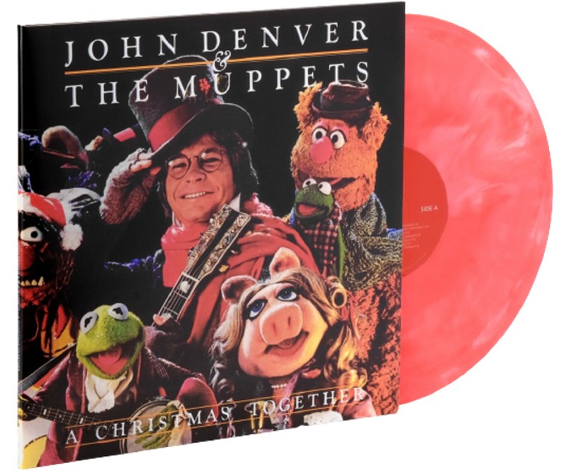 John Denver & The Muppets - A Christmas Together [LP] (Candy Cane Swirl Vinyl, limited)