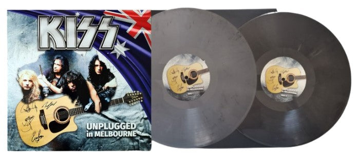 Kiss - Unplugged In Melbourne [2LP] Limited Silver Marbled Colored Vinyl (import)