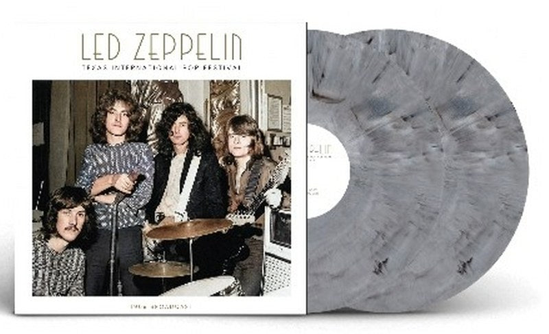 Led Zeppelin - Texas International Pop Festival [2LP] Limited Grey & Black Splatter Vinyl (import)