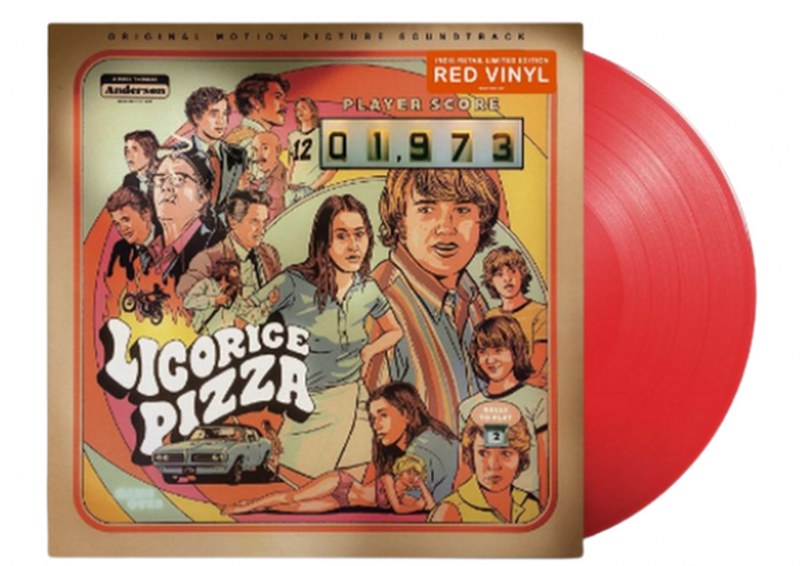 Licorice Pizza (Soundtrack) [LP] (Red Vinyl, limited to 1000) (very limited)