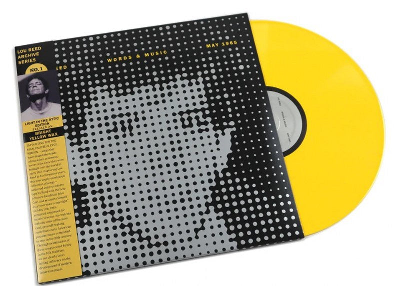 Lou Reed - Words & Music, May 1965 [LP] (Bright Yellow Vinyl, 20 page bookles feat. lyrics, archival photos, & liner notes)