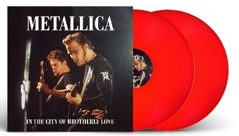 Metallica - In The City Of Brotherly Love [2LP] Limited Translucent Red Vinyl, Gatefold (import)