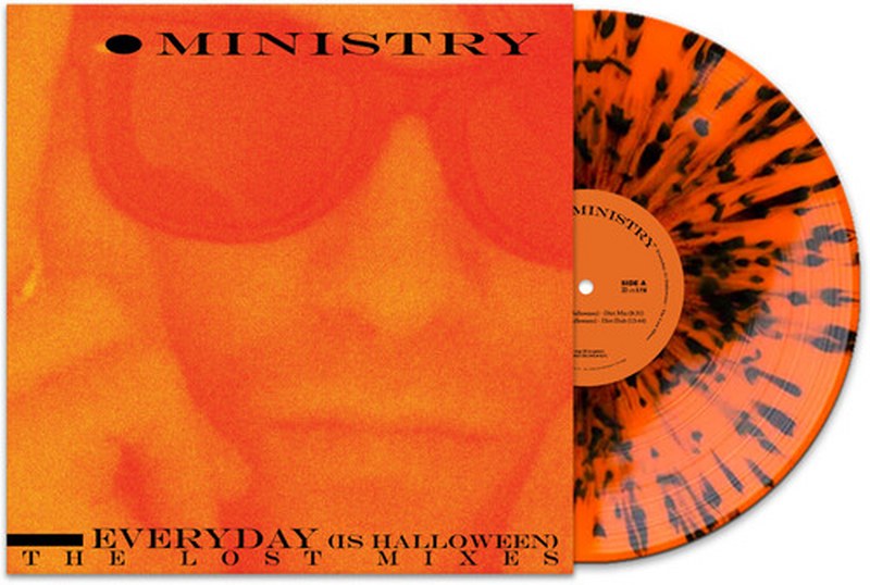 Ministry - Every Day (Is Halloween) The Lost Mixes [LP] (Orange/Black Splatter Colored Vinyl)