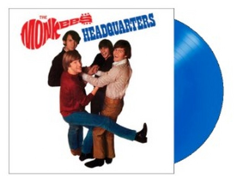 Monkees, The - Headquarters [LP] (Translucent Blue Vinyl, 55th Anniversary Mono Edition)