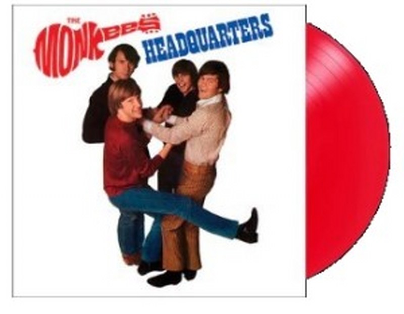 Monkees, The - Headquarters [LP] (Translucent Red Vinyl, 55th Anniversary Mono Edition)