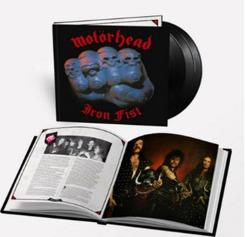 Motorhead - Iron Fist [3LP] (40th Anniversary Edition, 20 pg bookpack, live show from Glasgow Apollo released for the first time, previously unreleased album demos, limited)