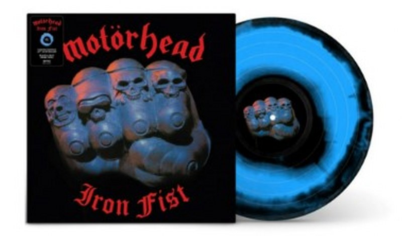 Motorhead - Iron Fist [LP] (Black & Blue Swirl Vinyl, limited)