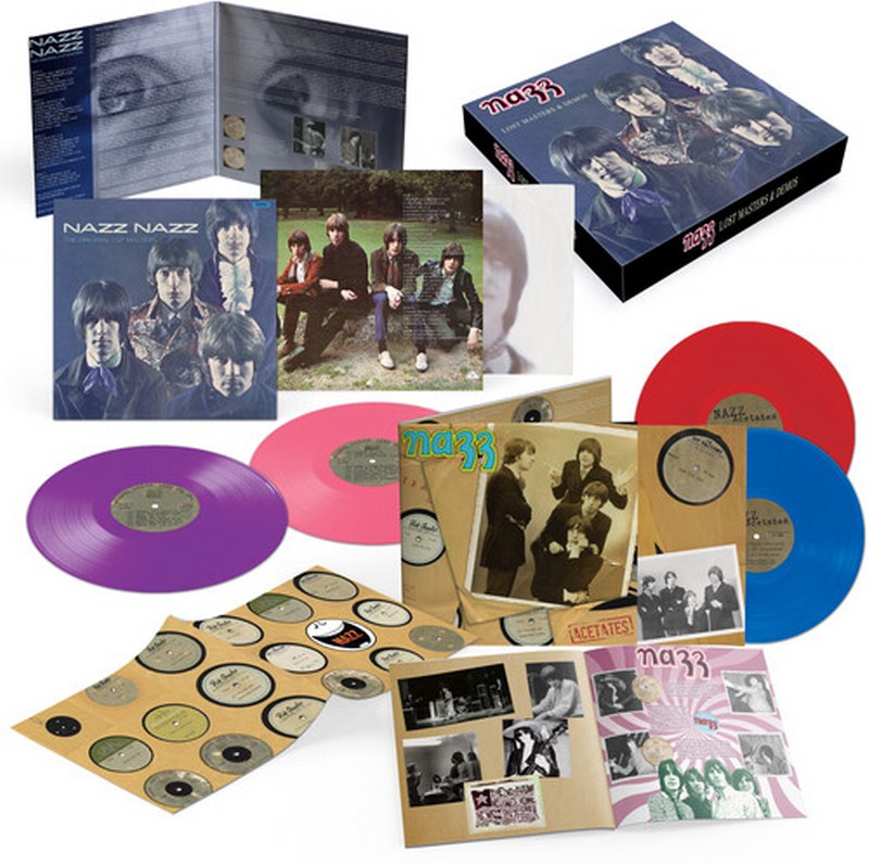 Nazz - Lost Masters & Demos [4LP Box] (Colored Vinyl) (Booklet, liner notes, photos)