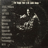 Neil Young - Dorothy Chandler Pavilion 1971 [LP] Solo Acoustic Concert!