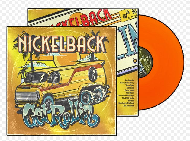 Nickelback - Get Rollin' [LP] (Transparent Orange Vinyl) (limited)
