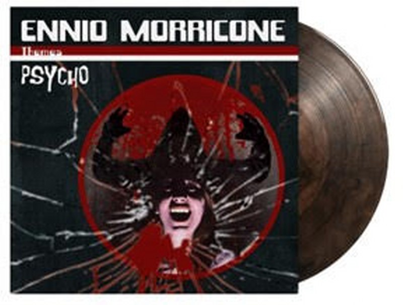 Ennio Morricone - Themes: Psycho [2LP] (LIMITED 'BLACK CLOUDS' 180 Gram Audiophile Vinyl, 4 pg insert, gatefold with red-spot varnish, numbered to 1500)