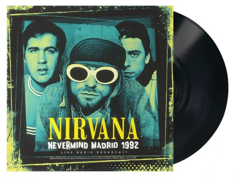 Nirvana - Nevermind Madrid 1992 [LP] Limited Import Only LP