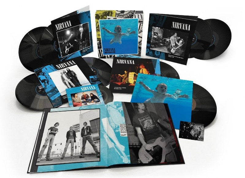 Nirvana - Nevermind (30th Anniversary / Super Deluxe) [8LP+7'' Box] (180  Gram Vinyl, remastered, 40 page hardcover book with unreleased photos)