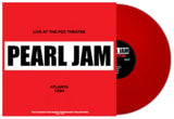 Pearl Jam - Live AtThe Fox Theatre In Atlanta 1994 [LP] Limited 180gram Red Colored Vinyl (import)