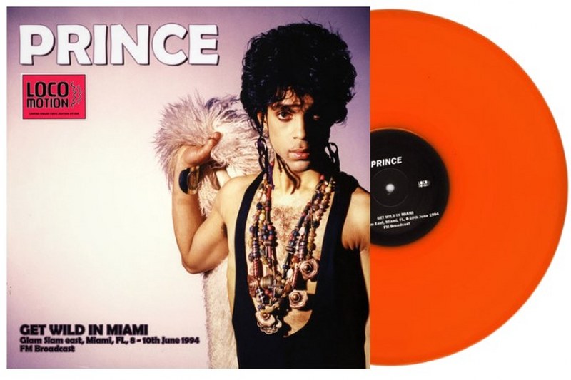 Prince - Get Wild in Miami [LP] Limited Orange Colored Vinyl (FM Broadcast import)