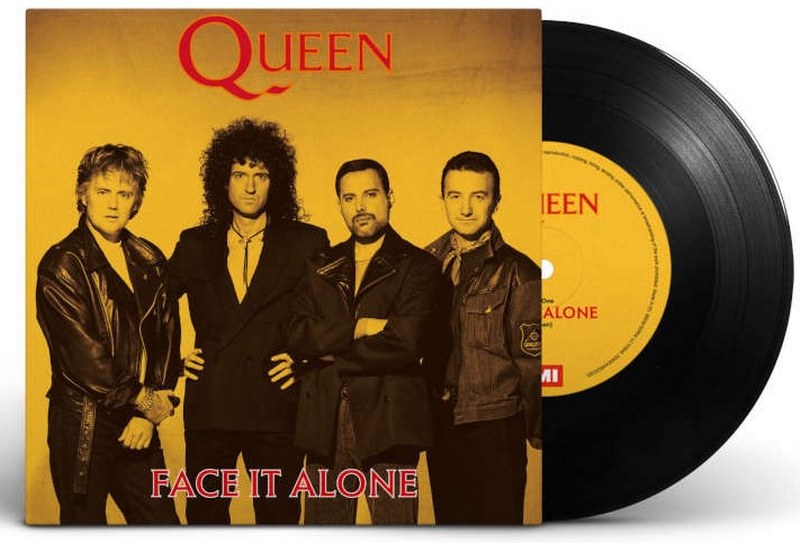 Queen - Face It Alone [7''] (with Freddie Mercury, limited) (recently discovered new song)