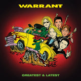Warrant - Greatest & Latest [LP] (Red & Black Splattered Vinyl) (limited)