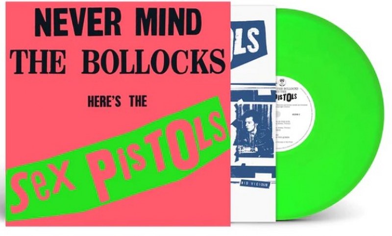 Sex Pistols - Never Mind The Bollocks Here's The Sex Pistols [LP] Neon Green 140 Gram Vinyl) (limited)