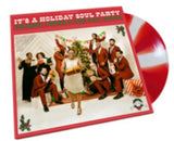 Sharon Jones & The Dap-Kings - It's A Holiday Soul Party [LP] (Candy Cane Color Vinyl, Alternate Red Cover, download)