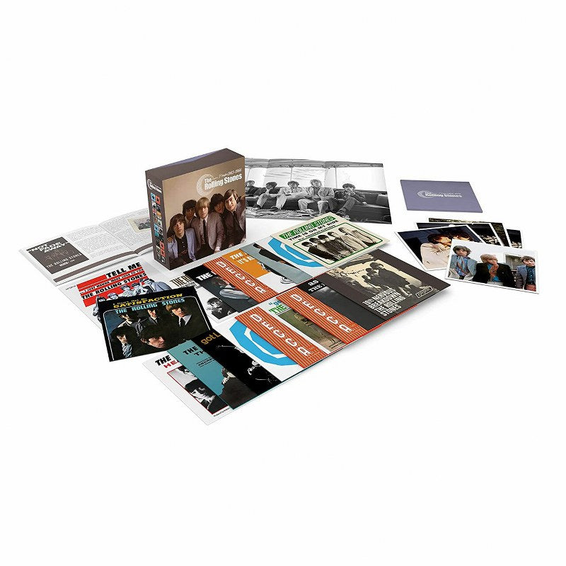 Rolling Stones, The - The Rolling Stones Singles 1963-1966 [18x7'' Box Set] (32 page book with liner notes, set of 5 photo cards, color poster, hard-shell box, limited)