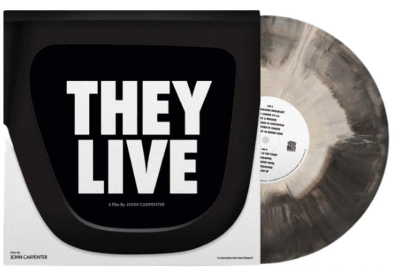 John Carpenter & Alan Howarth - They Live (Soundtrack) [LP] Limited Black & White Galaxy Colored Vinyl