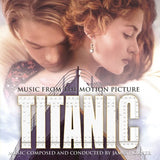 James Horner feat. Celine Dion - Titanic (Soundtrack) [2LP] (LIMITED SILVER & BLACK MARBLED 180 Gram Audiophile Vinyl, 25th Anniversary Edition, 8 pg booklet, poster, embossing, #'d to 10,000)
