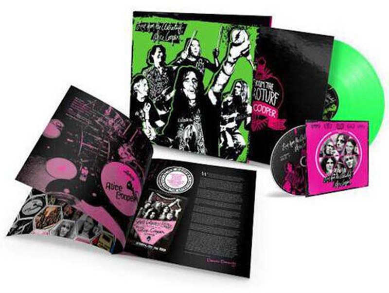 Alice Cooper - Live From The Astroturf [LP+DVD] (Glow In The Dark Vinyl, numbered/limited)