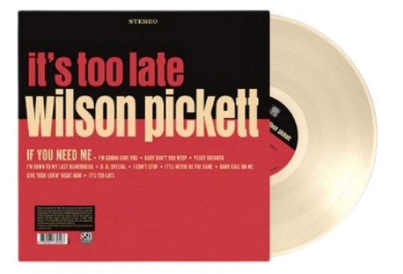 Wilson Pickett - It's Too Late [LP] (Cream Vinyl, 60th Anniversary) (limited)