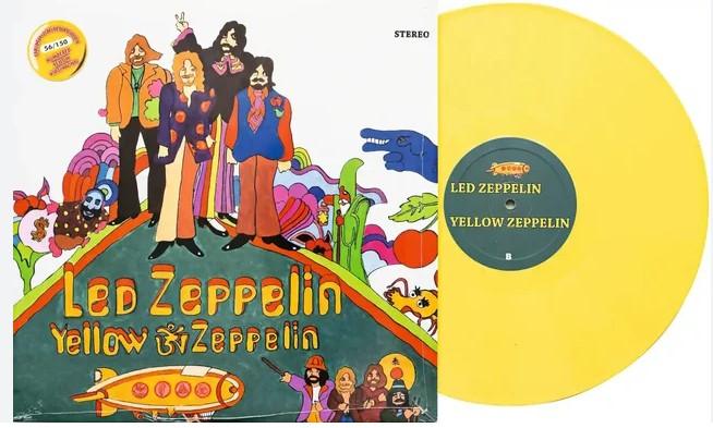 Led Zeppelin - Yellow Zeppelin [LP] Limited Edition Yellow Colored Vinyl (import)